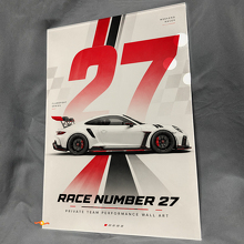 Motorsport-Nummer Poster Glänzendes Acryl Wandkunst-Panel_2