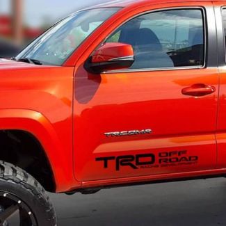 Toyota Tundra Tacoma Auto LKW TRD Offroad Seite Aufkleber Aufkleber vorgeschnittenes Vinyl T7