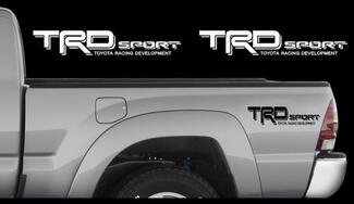 TRD SPORT Aufkleber Toyota Tacoma Racing Truck Bett Vinyl Aufkleber X2 2006–2011