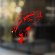 Perch Fisch Universeller Vinyl-Aufkleber_3