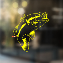 Perch Fisch Universeller Vinyl-Aufkleber_4