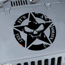 Individuelle Militärstern-Schädel-Motorradaufkleber für Jeep Wrangler_3