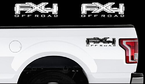 Ford F-150 Fx4 OFF ROAD LKW-Bett-Aufkleber-Set, Vinyl-Aufkleber