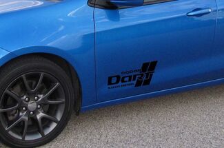 2013- - 2020 Dodge Dart Rallye Türlogo-Aufkleber-Set
