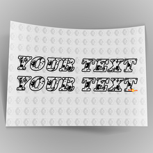 Benutzerdefinierter Aufkleber im verwaschenen Kratzer-Stil aus Vinyl für Jeep Wrangler 3