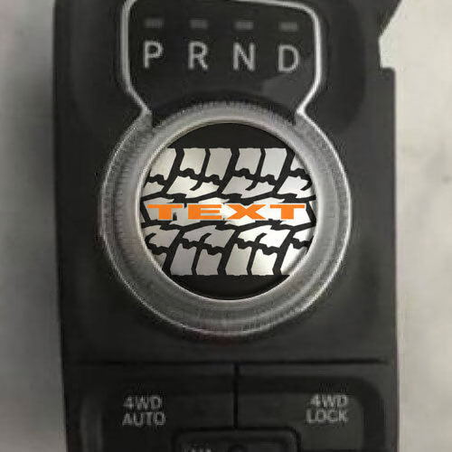 Dodge Ram Rebel Hemi Schaltknauf Aufkleber Aufkleber Grafik Vinyl Gear Drive Neutral