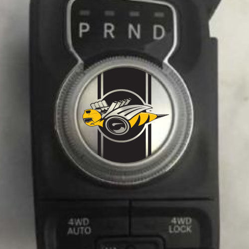 Dodge Ram Rumble Bee Stinger Edition Logo Schaltknauf Aufkleber Aufkleber Grafik Vinyl