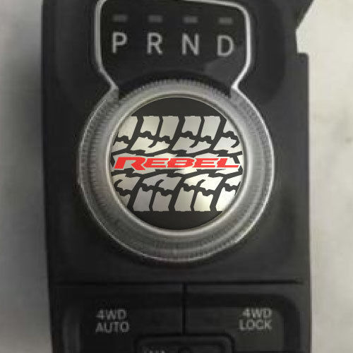Dodge Ram Rebel Schaltknauf Aufkleber Aufkleber Grafik Vinyl Gear Park Drive Neutral