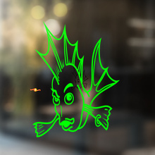 Punk Fish Universeller Vinylaufkleber_3