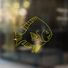 Bluegill Fisch Universeller Vinyl-Aufkleber_3
