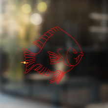 Bluegill Fisch Universeller Vinyl-Aufkleber_4