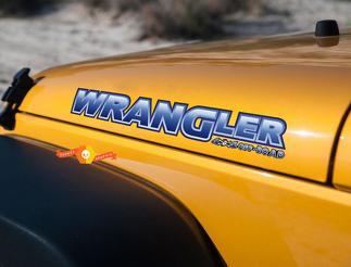 Jeep Motorhaube Aufkleber Aufkleber – Wrangler – Pirat 4 x 4 Off Road – PICK COLOR – 2-teiliges Set