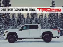 TRD Pro Logo Seitlicher Vinyl-Aufkleber für Toyota Tundra_3