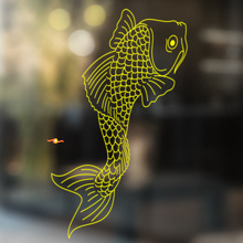 Koi-Karpfen Universeller Vinyl-Aufkleber_3