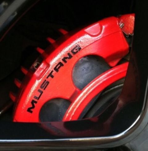 Bremssattel Hochtemperatur Vinylaufkleber für Musclecarmodel