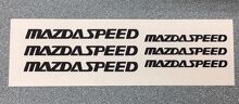 Mazdaspeed Bremssattel-Vinylaufkleber-Set für Mazda_2