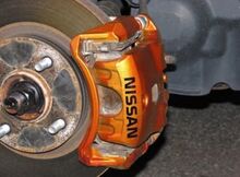 Nissan Brake Caliper High Temp Vinyl Aufkleber Set von 4 (jede Farbe) 2