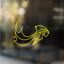 Universal-Aufkleber Tribal Style Fish aus Vinyl_4