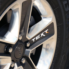 Aufklebersatz aus Vinyl für benutzerdefinierte Textfelgen für Jeep 4