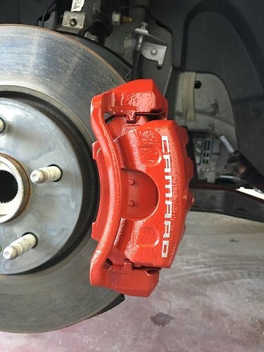 Camaro gebogener Bremssattel-Vinyl-Aufkleber (jede Farbe), 8er-Set
