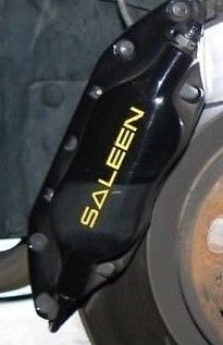 Saleen Bremssattel Hochtemperatur Vinyl-Aufkleber Set