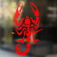 Scorpion Art Tribal Stil Universeller Vinyl-Aufkleber_2