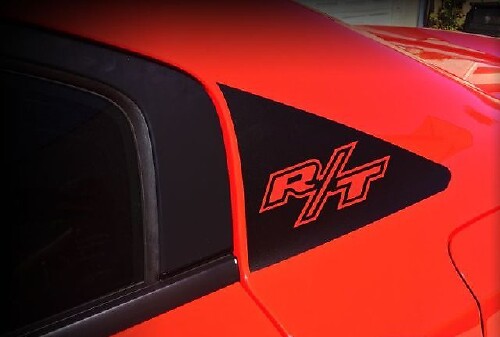 R/T HEMI C-Säule Decal Set für Dodge Charger 2011-2018