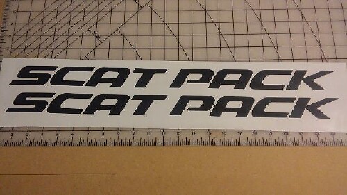 Scat Pack Seiten-Vinylaufkleber für Dodge Charger Challenger Dart