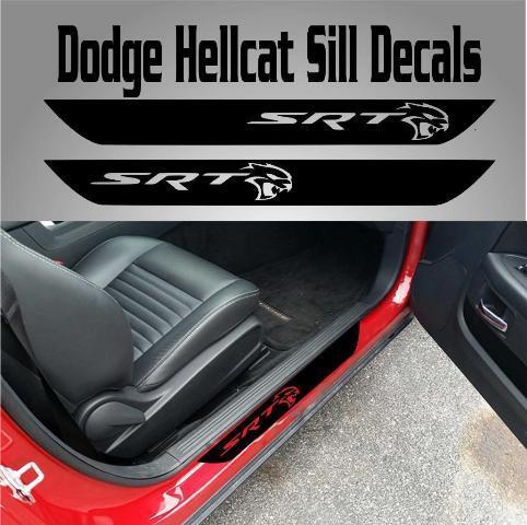 Hellcat Schweller Vinyl-Aufkleber für Dodge Challenger 2015-2017