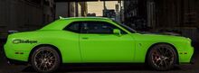 Dodge Challenger Logo Grafik Vinyl Aufkleber Aufkleber Fahrzeug Auto Reflektierende Optionen 2