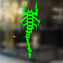 Fire Scorpion Tribal Style Universeller Vinyl-Aufkleber_3