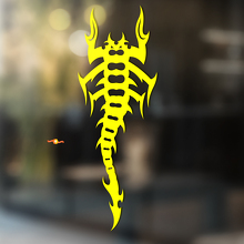 Fire Scorpion Tribal Style Universeller Vinyl-Aufkleber_4