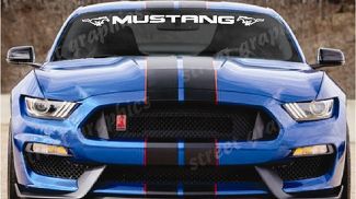 Ford Mustang Bold Text GT Windschutzscheibe Logo Text Banner Vinyl Aufkleber Aufkleber 3,5 x 45