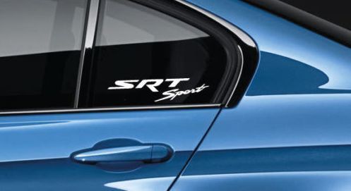 Dodge Racing Aufkleber Sticker 2 Logo Racing USA Paar