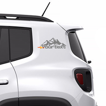 Paar Vinyl Türaufkleber Seitenaufkleber Satz für Jeep Renegade 2