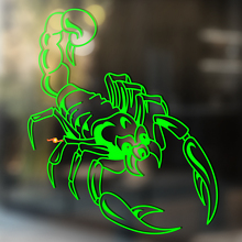 Geckosymbol Umriss Universal Vinyl Aufkleber mit erhobenem Schwanz_2