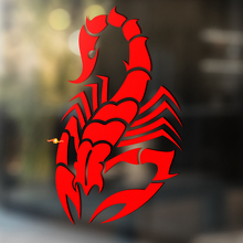 Aufgerichtete Wüstenskorpion Universeller Vinylaufkleber Sticker_2