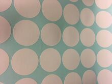 50 Karat 5,1 cm abziehen und aufkleben Polka Dot Circle Wall Decal Sticker JEDE FARBE 3