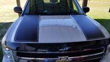 Z71 2007- 2013 Chevy Silverado Streifenaufkleber für Motorhaube und Heckklappe, Rally 2 Styles 2500
 2