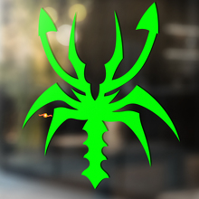 Scorpion Abstrakter Stil Universeller Vinylaufkleber_2