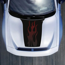 Hood Flame Gradient Decal Aufkleber für Dodge Charger Electric
 3