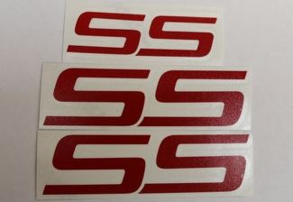 SS-Emblem-Overlay-Aufkleber (3er-Set) – 06–09 Trailblazer SS