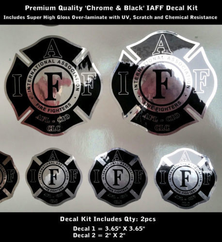 IAFF-Logo Universeller Vinyl-Aufkleber