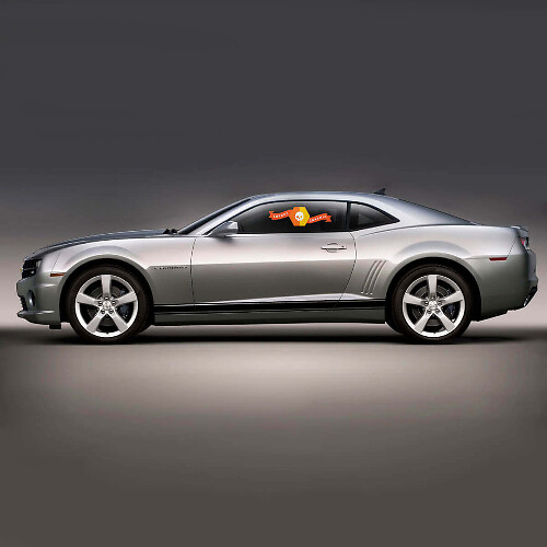 Kontur Seitenschweller-Streifen Vinyl-Aufkleber Kit für Chevrolet Camaro 2010-2015