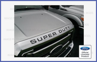 2008–2016 Super Duty Kühlergrilleinsatz Buchstaben Aufkleber F250 F350 F450 Motorhaubenaufkleber