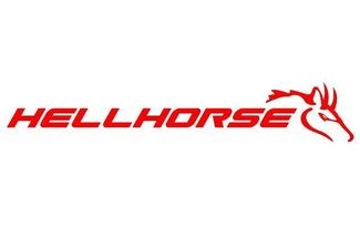 Hellhorse – Mustang Vinyl-Aufkleber – Rot – Ford Race Car Cobra GT V8 V6