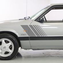 1979-1993 Ford Mustang verblasste Seitenstreifen Strobe-Aufkleber Aufkleber Aufkleber Kit 79-93
 2