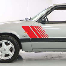 Strobe-Seitenstreifen Vinyl-Aufkleber Set für Musclecar Mustang 1979-93_3