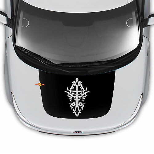 Hood Decal Wrap Vinyl -Aufkleber Aufkleber für Kia Soul 51
