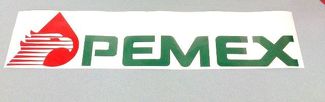 Pemex Mexiko Tankstelle Vinyl Aufkleber Aufkleber (jede Farbe)